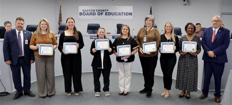 Good News from Gaston County Schools